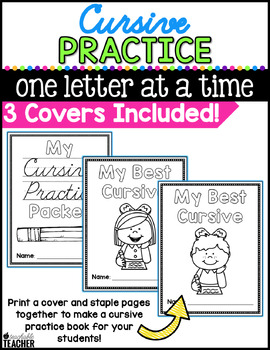 Cursive Handwriting by A Teachable Teacher | Teachers Pay Teachers