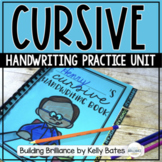Cursive Handwriting Practice Unit Distance Learning