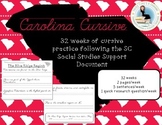 Cursive Practice for South Carolina Social Studies
