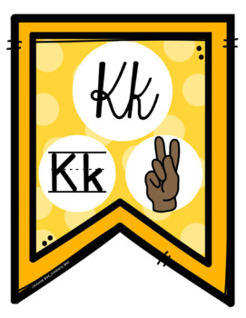 cursive print american sign language asl alphabets by kimmie bee