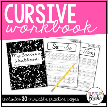 Preview of Cursive Workbook