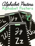 Cursive and Print Alphabet Posters FREE
