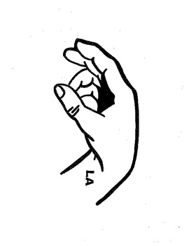 Preview of Curwen Hand Signs With Words