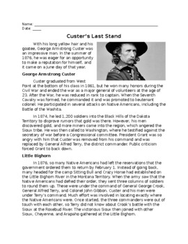 Preview of Custer's Last Stand