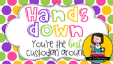 Custodian Gift Tag | Hands Down