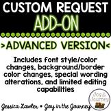 Custom Add-on ADVANCED