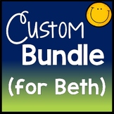 Custom Book Test Bundle for Beth (20% Savings)