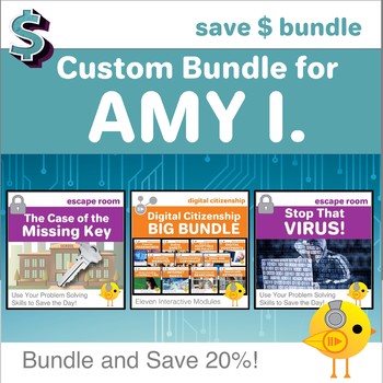 Preview of Custom Bundle for Amy I.