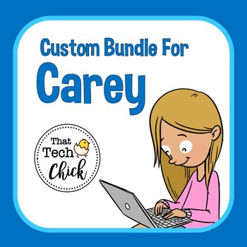 Preview of Custom Bundle for Carey
