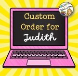 Custom Bundle for Judith