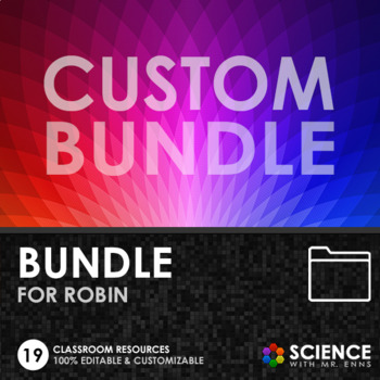 Preview of Custom Bundle for Robin