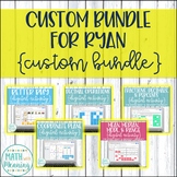 Custom Bundle for Ryan - 6th Grade Math Distance Learning
