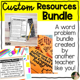 Custom Bundle of Resources A | Upper Elementary