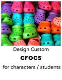 Custom / Character Crocs - First Day Back Activity