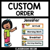 Custom Class Decor Jennifer