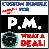 Custom Clip Art Bundle for P.M.