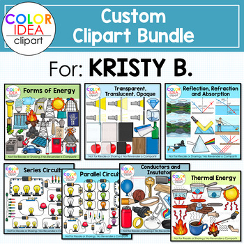 Preview of Custom Clipart Bundle For: Kristy B.