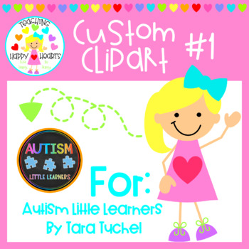 Preview of Custom Clipart for Autism Little Learners by Tara Tuchel