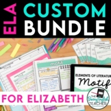 Custom ELA Bundle for Elizabeth