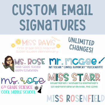 Preview of Custom Email Signature