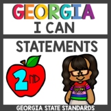 Custom Georgia 2nd Grade I Can Statements