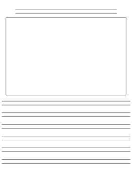 Preview of Custom Lined Paper for Writer's Workshop