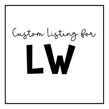 Preview of Custom Listing for LW