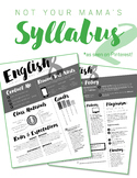Nontraditional Syllabus Template #2  (software: InDesign/L
