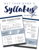 Nontraditional Syllabus Template #4 (GOOGLE DRAWINGS!)