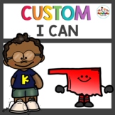 Custom Oklahoma Kindergarten I Can Statements