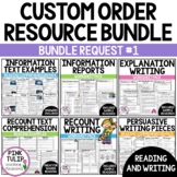 Custom Order Resource Bundle #1