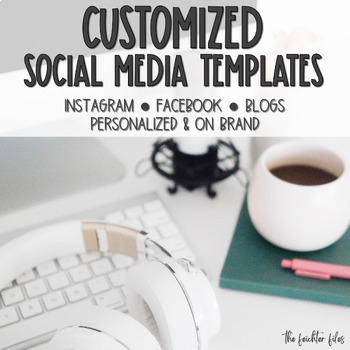 Preview of Custom Order Social Media Templates | Instagram, Facebook, Blogs