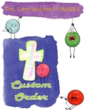 Custom Order - Ten Commandments BUNDLE - Catholic