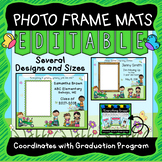 Preschool and Kindergarten Graduation Photo Frames - Editable