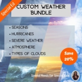 Custom Weather Bundle for High School Special Education