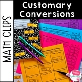 Customary Measurement Conversions Activity | Cut and Paste