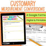 Customary Conversions - Customary Measurement Units Practi