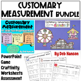 Customary Measurement Bundle of Activities: PowerPoint, Wo