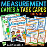 Customary Measurement Games, Activities, and Task Cards Bundle