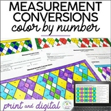 Customary Measurement Conversions Color by Number Converti