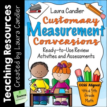 Preview of Customary Measurement Conversions | Activities for 4th and 5th Grade