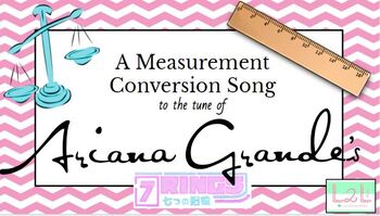 Preview of Customary Measurement Conversions Song