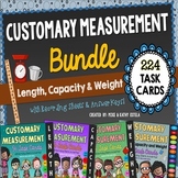 Customary Measurement Task Cards BUNDLE