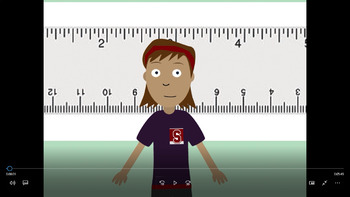 Preview of Measurement:  Fractions of an Inch, Video 2 and Activities - Distance Learning