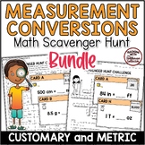 Measurement Conversions Math Scavenger Hunt Activities - C