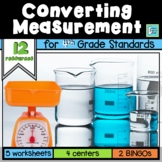 Customary and Metric Measurement Conversions Bundle for 4th Grade