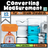Customary and Metric Measurement Conversions Bundle for 5th Grade
