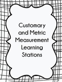 Customary and Metric Measurement Learning Stations