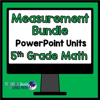 Preview of Customary and Metric Measurement Math Unit Bundle 5th Grade Distance Learning