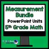 Customary and Metric Measurement Math Unit Bundle 5th Grad